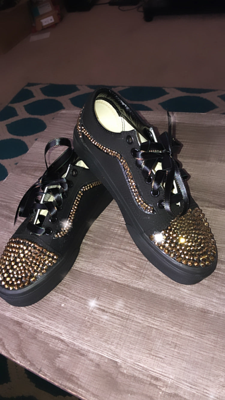 Custom Bedazzled Sneakers