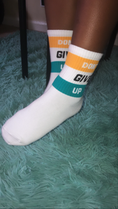 “Don’t Give Up” Unisex Socks