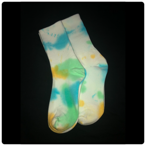 “Sock Hop” Tie Dye Socks