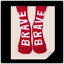 Load image into Gallery viewer, “Be Brave” Socks